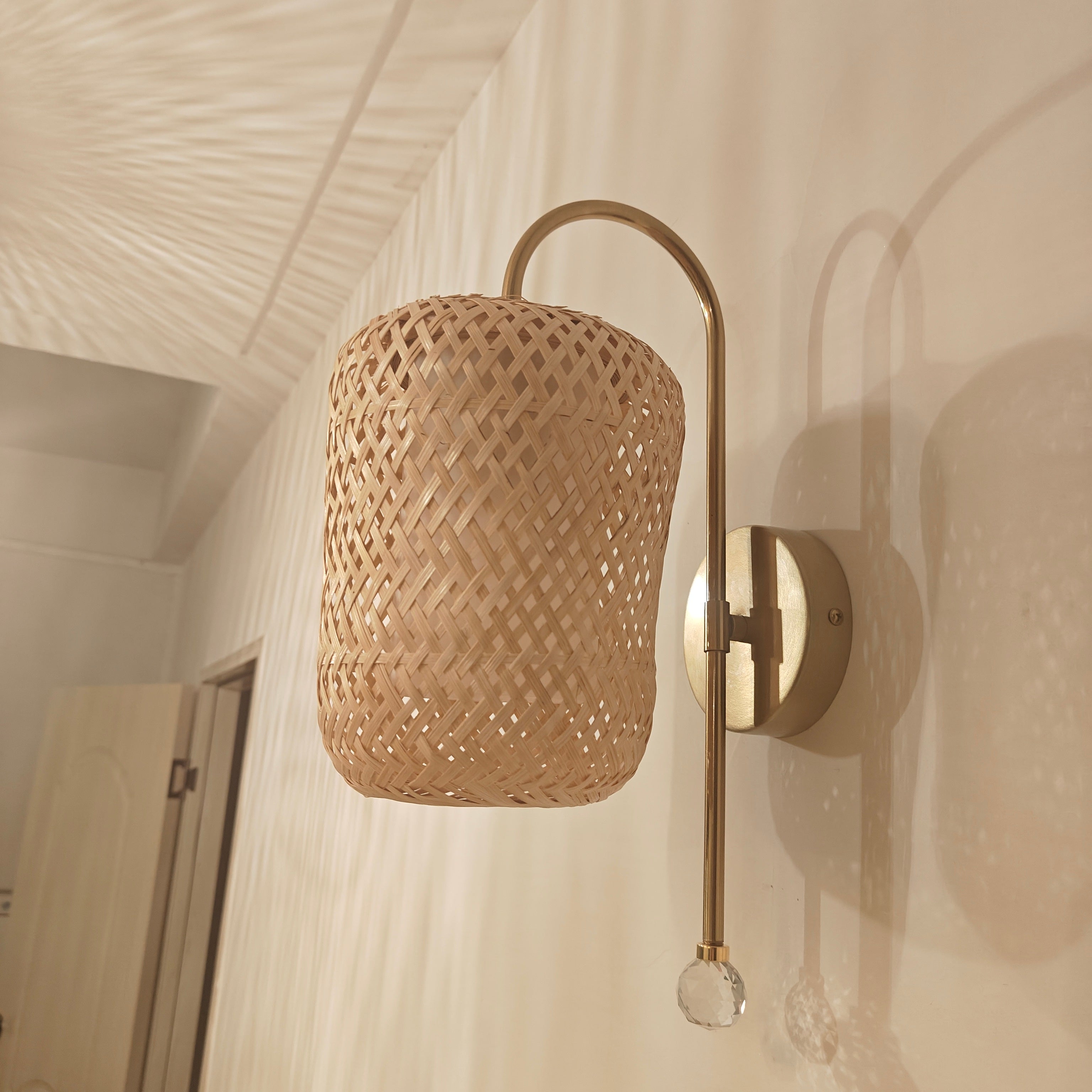 Cylandrisk væglampe