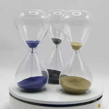 Glas-sandur med klassisk dråbeform